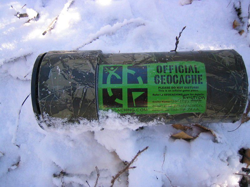 The geocache container - this one is going to LAST!
