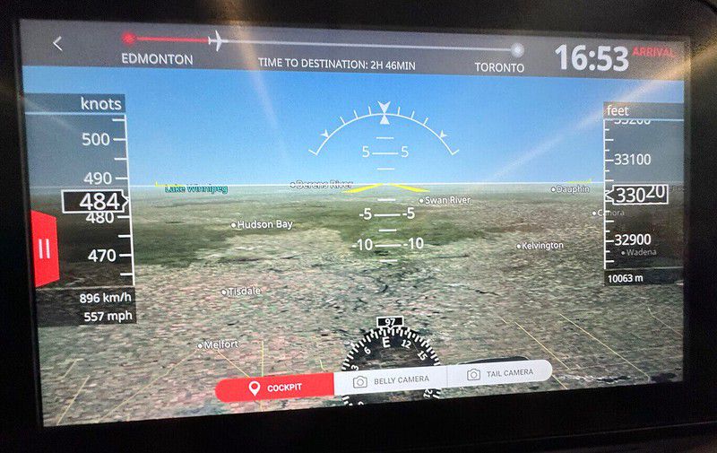 We Flew Over Central Saskatchewan - where I was born and raised