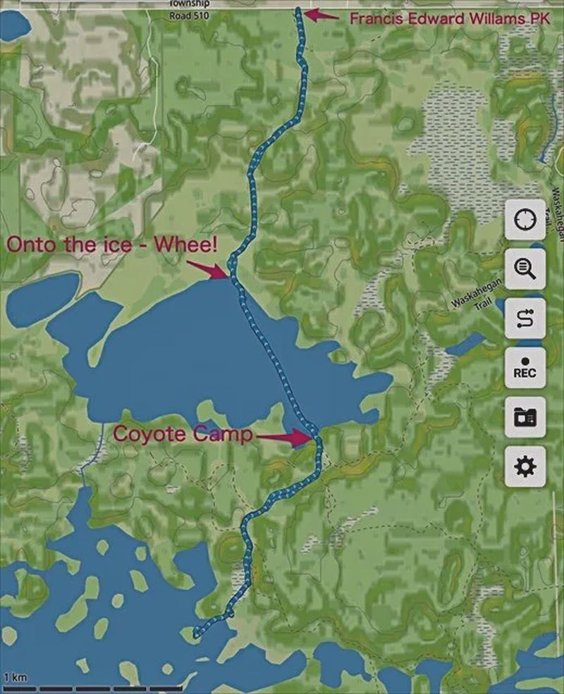My route today looks like a ball falling down to the flippers in a pinball machine.