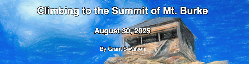 Climb to the Summit of Mt Burke