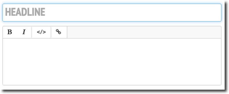 Add Headline and Text