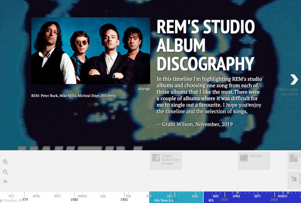 An Example of TimelineJS in Action