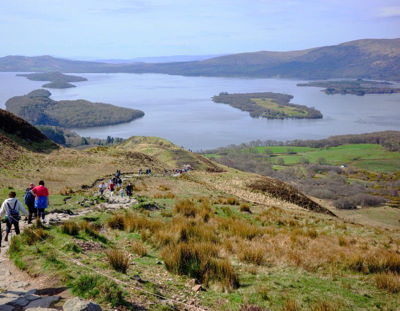 Loch Lomand from Conic Hill