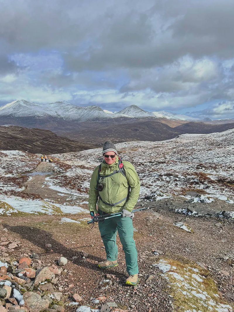 Me near the highest point on the West Highland Way.