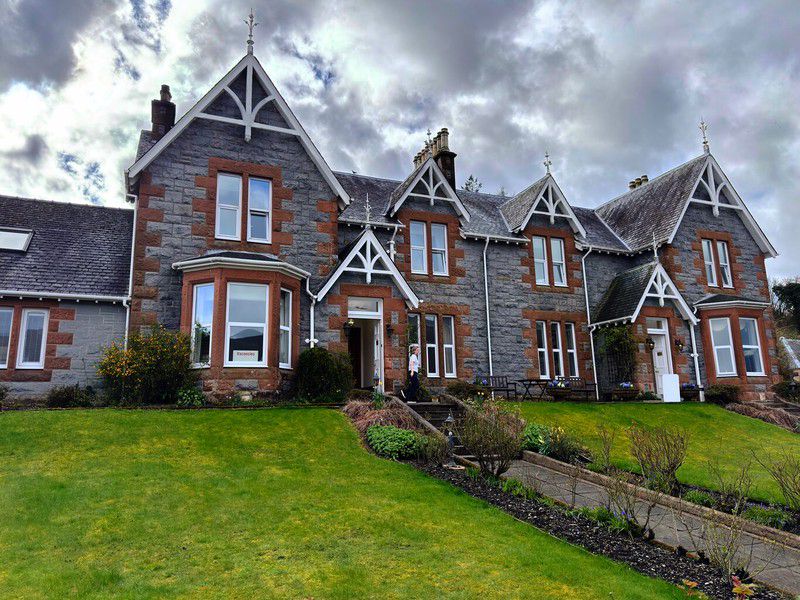 Myrtle Guesthouse in Fort William, my accommodation for the night.
