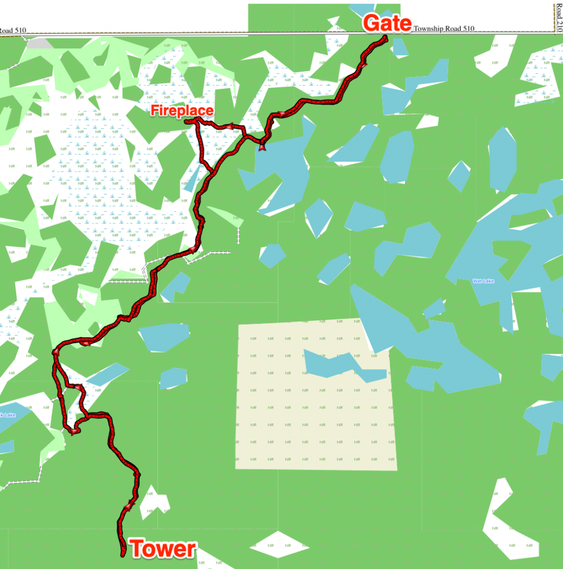 My route today